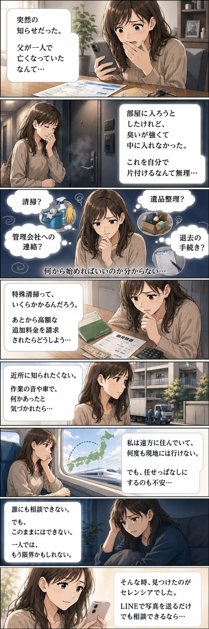 セレンシア 第1話「突然の知らせ」